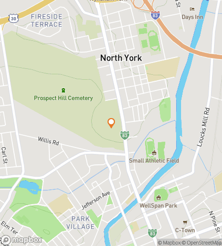 Map of scavenger hunt walking tour for Downtown Dalliance Scavenger Hunt