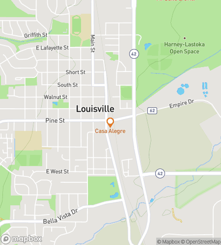 Map of scavenger hunt walking tour for Louisville Scavenger Hunt