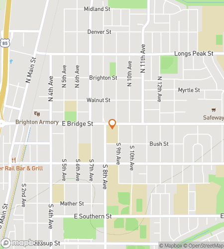 K&auml;velykierroksen kartta Brighton Downtown Charm & Small-Town Spark -seikkailuun