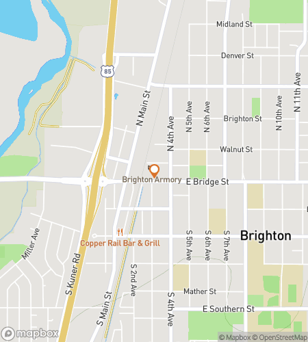 Map of scavenger hunt walking tour for Brighton Downtown Charm & Small-Town Spark