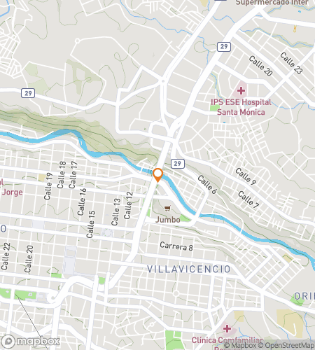 コロンビアコーヒーベルトへの玄関口ペレイラでのスカベンジャーハントウォーキングツアーマップ