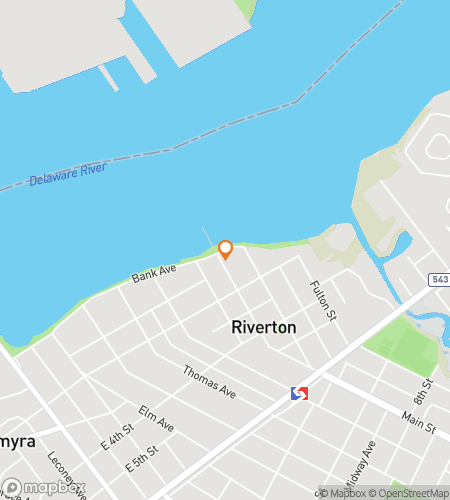 Mapa scavenger hunt procházky pro Riverton Riddles & Revelry Hunt