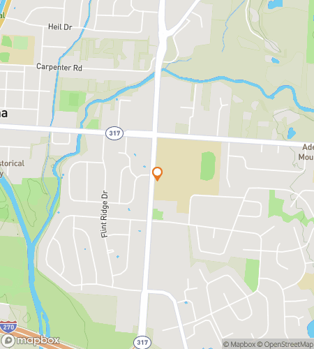 Map of scavenger hunt walking tour for Gahanna Be a Good Time&colon; The Creekside Gahanna Hunt