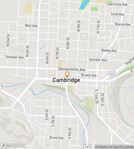 خريطة جولة المشي لاكتشاف الكنز لـ Cambridge Cache Craze