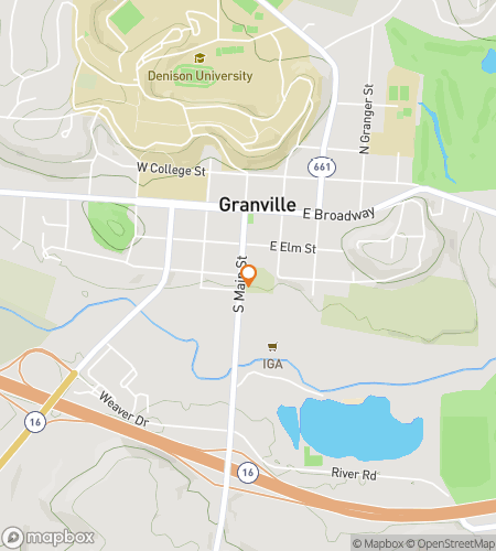 Map of scavenger hunt walking tour for Granvilles Great Downtown Adventure!