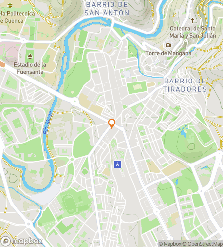 Map of scavenger hunt walking tour for Cathedral-to-Plaza Mayor Code Crawl