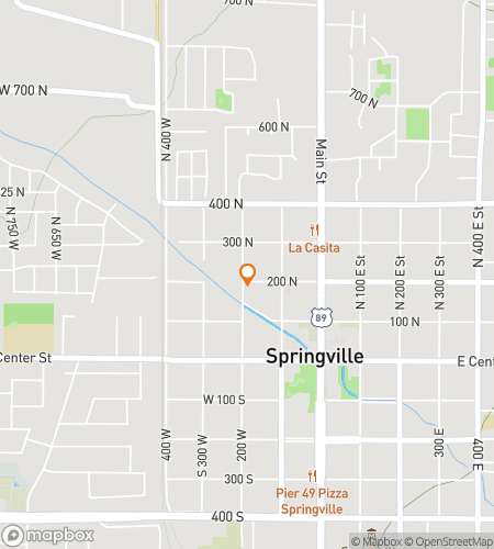 Kartan scavenger hunt -kävelykierros Springvillen 'Spirited Scavenger Search' -seikkailuun