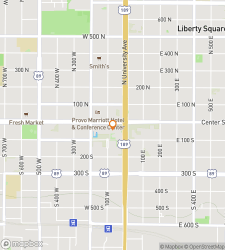 Hartă tur cu vânătoare de comori pentru A Provo Peak