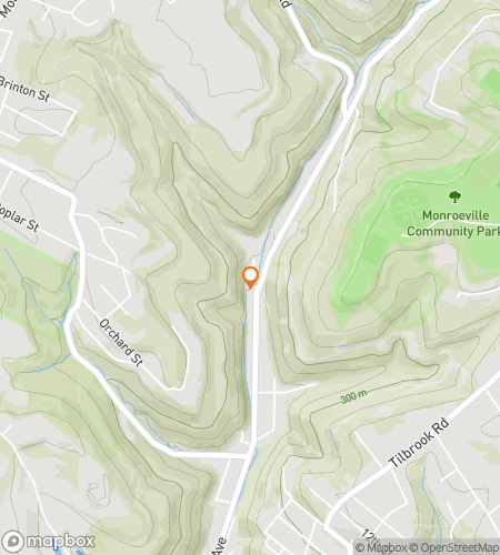 แผนที่ทัวร์เดินล่าสมบัติสำหรับ Monroeville Retro Reel & Pop-Culture Quest