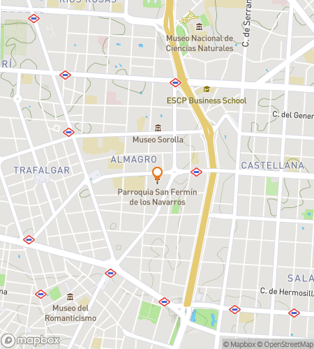 Kaart van de speurtocht wandelroute voor Chamber&iacute;'s Charmante Achtervolging