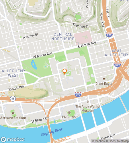 Map of scavenger hunt walking tour for The North Side Chronicles