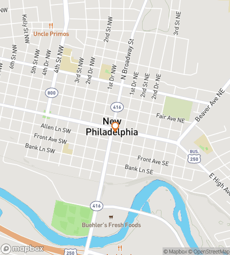 Map of scavenger hunt walking tour for Philly Phun & Finds Fiesta