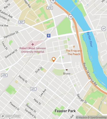 Map of scavenger hunt walking tour for R-U Ready? Campus Chronicles