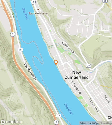 Map of scavenger hunt walking tour for Downtown Dashin‘ Digs Hunt