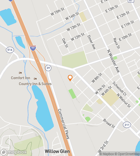 Map of scavenger hunt walking tour for  Dover Scavenger Hunt