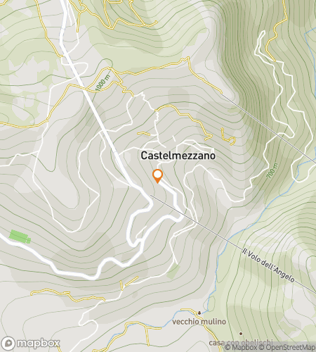 Map of scavenger hunt walking tour for Rocks, Roads & Hidden Wonders of Castelmezzano