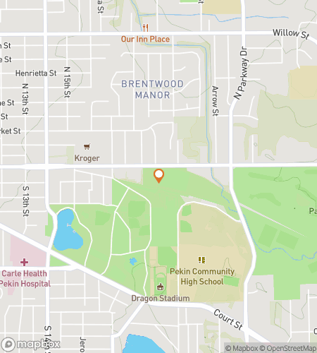 Karte der Schnitzeljagd-Walking-Tour f&uuml;r 'Peeking Around Pekin'