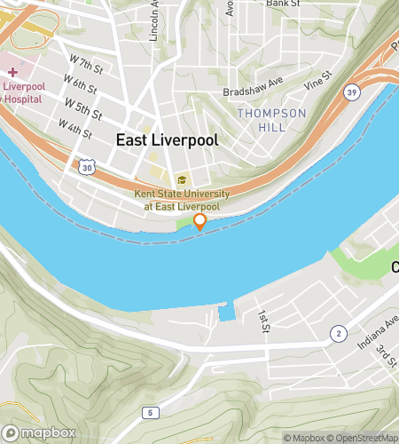 A Pottery Town „Játékos Üldözés” kincskereső gyalogostúra térképe