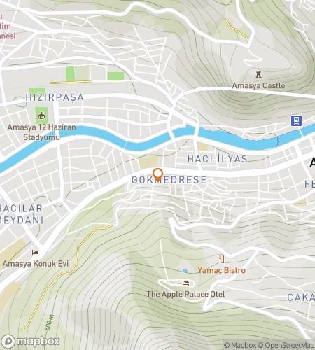 Map of scavenger hunt walking tour for Whispers of the Yeşilırmak: Discovering Amasya