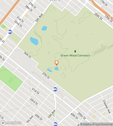 Mapa pěší prohlídky honu za pokladem Greenwood Heights Hunt-stravaganza