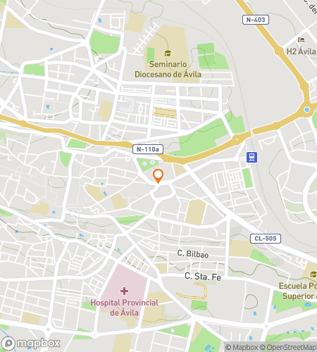 Map of scavenger hunt walking tour for The Fortress City&colon; Discover &Aacute;vila