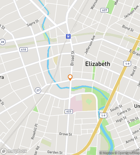 Map of scavenger hunt walking tour for Lively Liz Adventure Hunt