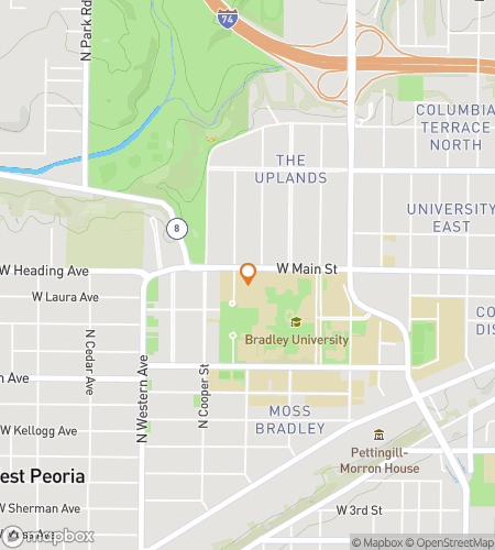 Map of scavenger hunt walking tour for Braves Through Time: A Campus Challenge