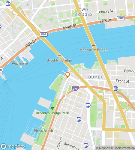 Map of scavenger hunt walking tour for When Elephants Roamed Brooklyn