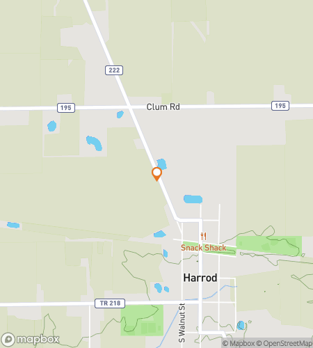 Map of scavenger hunt walking tour for Harrod Hysteria Scavenger Hunt