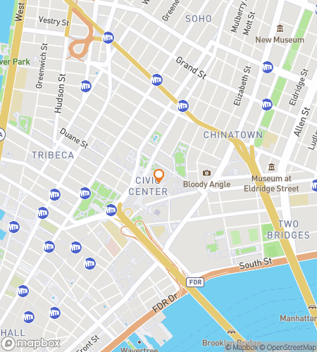 Map of scavenger hunt walking tour for SVU: Citywide Case File Quest