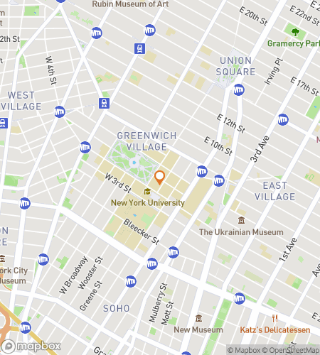 डाउनटाउन न्यूयॉर्क घोस्ट टूर में विलेज स्पूकी वाइब्स के लिए स्कैवेंजर हंट वॉकिंग टूर का नक्शा