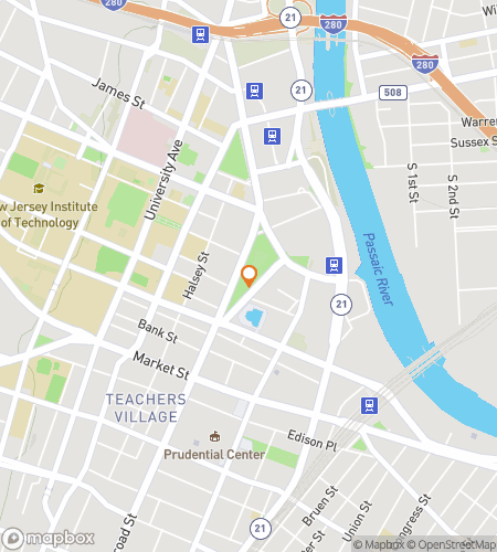 Map of scavenger hunt walking tour for A Destination In Itself