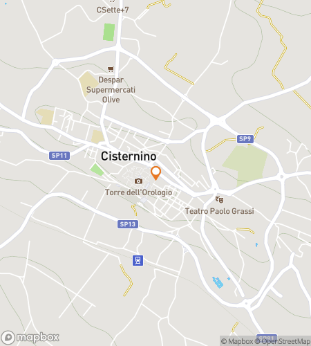 Kort over skattejagt-vandretur for White Lanes & Warm Flames: The Fornelli Quest