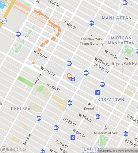 Map of scavenger hunt walking tour for Welcome to New York! A Taylor Swift Tour