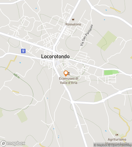 Map of scavenger hunt walking tour for Trulli & Treasures: The Rione Monti Quest