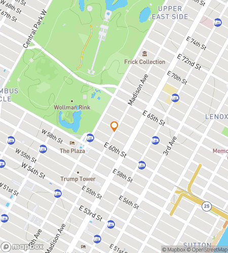 Map of scavenger hunt walking tour for Gird Your Loins! Devil Wears Prada City Hunt