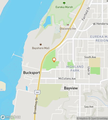 Kartta Fort Humbolt Scavenger Hunt -kävelykierroksesta