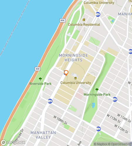 Map of scavenger hunt walking tour for New York City Hunt