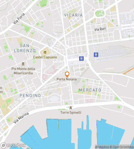 Kartta aarteenmetsästyksen kävelykierroksesta Pendino Puns & Plunder Huntia varten