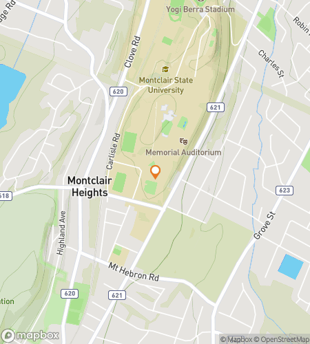 Map of scavenger hunt walking tour for Hawk Tracks: MSU Quest