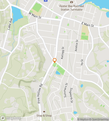 Mapa pěší prohlídky scavenger hunt pro Cove Neck Coastal Caper