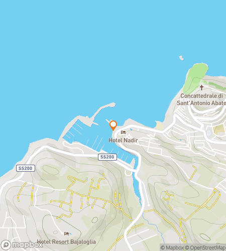 Mapa pěší prohlídky s honbou za pokladem pro Kameny, moře a tajemství: Objevování Castelsarda