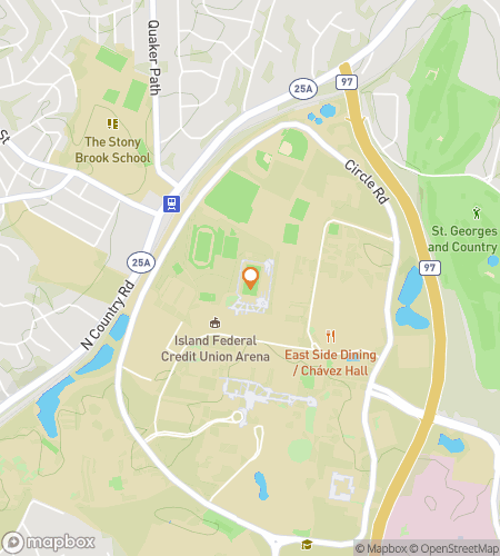 خريطة جولة المشي للبحث عن الكنز لـ Stony Brook University Hunt