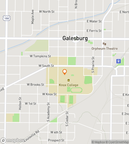 Map of scavenger hunt walking tour for Campus Chronicles: Knox Edition