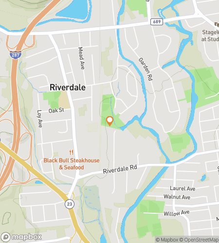 Mapa spacerowej gry terenowej dla Riverdale Romp & Riddles Hunt