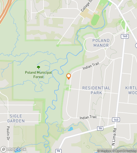 Map of scavenger hunt walking tour for The Ghosts of Old Poland