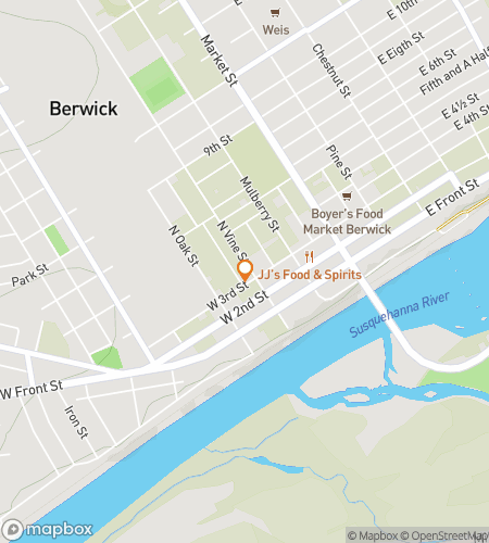 Map of scavenger hunt walking tour for Bulldogs & Brickwork: The Downtown Dash