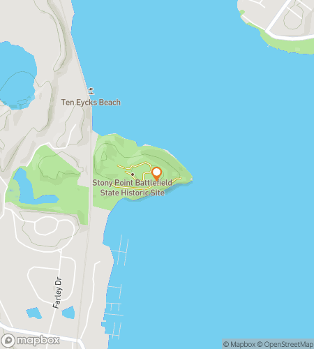 Mapa lovu na mestské památky pro Stony Point Scavenger Hunt