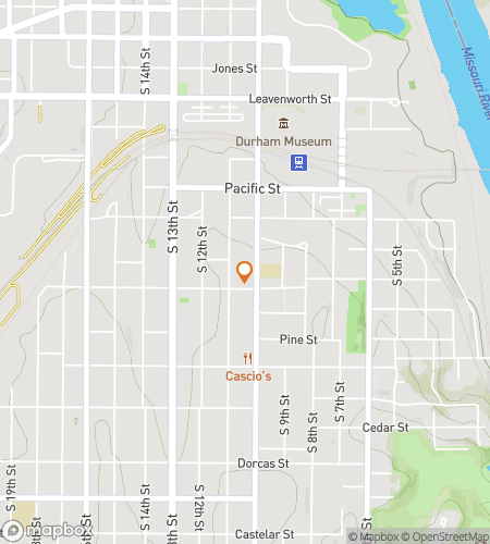 Map of scavenger hunt walking tour for The Last Call of the Dead