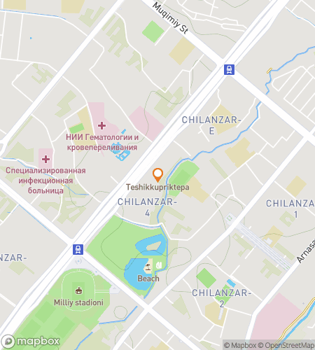 Map of scavenger hunt walking tour for Oasis of Light: Tales of Tashken